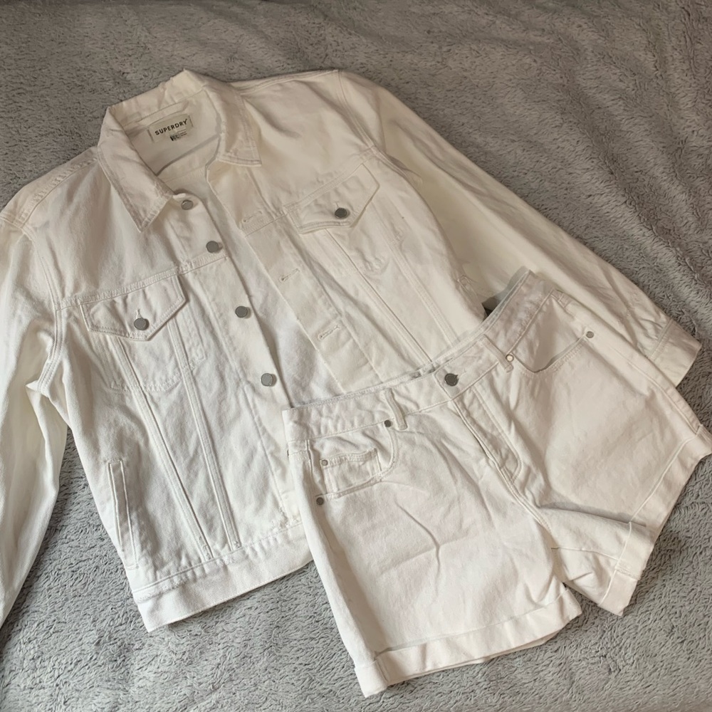 Superdry denim set